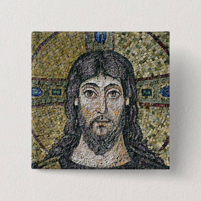 Das Gesicht von Christus Button (Vorderseite)