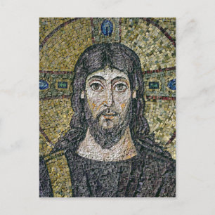 Das Gesicht von Christus Postkarte