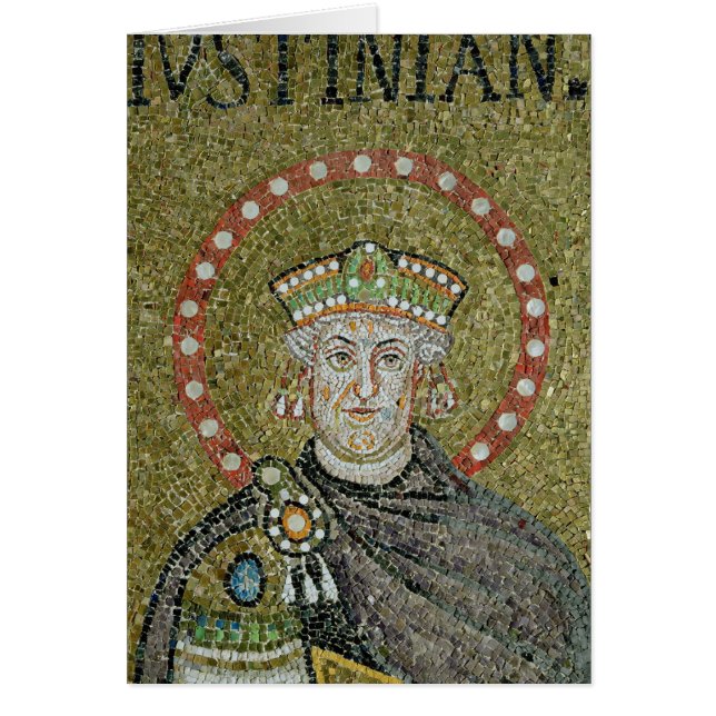 Das Gesicht von Justinian (Vorne)