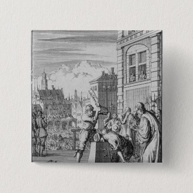 Das gespaltene Schild Button (Vorderseite)