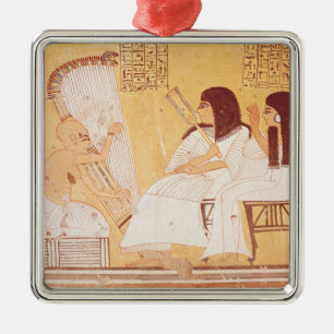 Das gestorbene und seine Ehefrau Silbernes Ornament