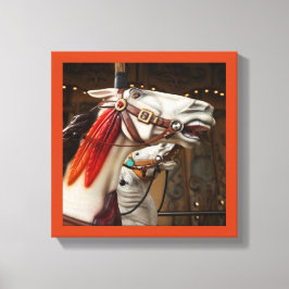 Das gestrichene Pferd 3 Leinwanddruck