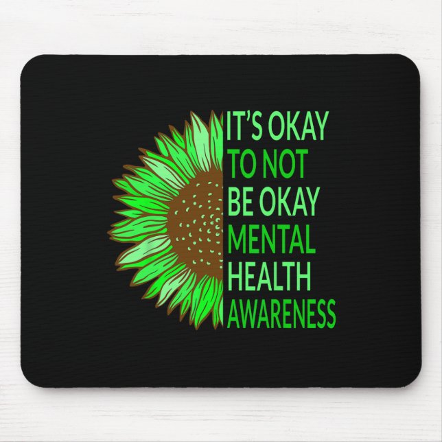 Das Gesundheitsbewusstsein der Sonnenblumen lässt  Mousepad (Vorne)