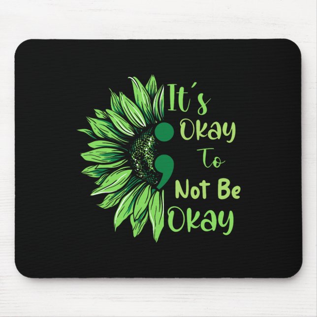 Das Gesundheitsbewusstsein der Sonnenblumen lässt  Mousepad (Vorne)