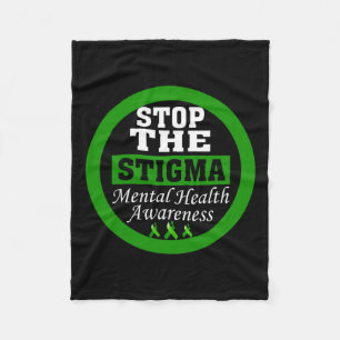 Das Gesundheitsbewusstsein stoppt die grüne Stigma Fleecedecke