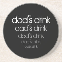Das Getränk-Untersetzer des Vaters - Schatten des Sandstein Untersetzer