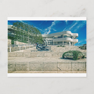 Das Getty Center Anreise Plaza Postkarte