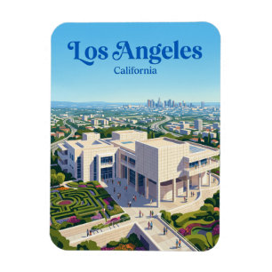 Das Getty Center Kalifornien Magnet
