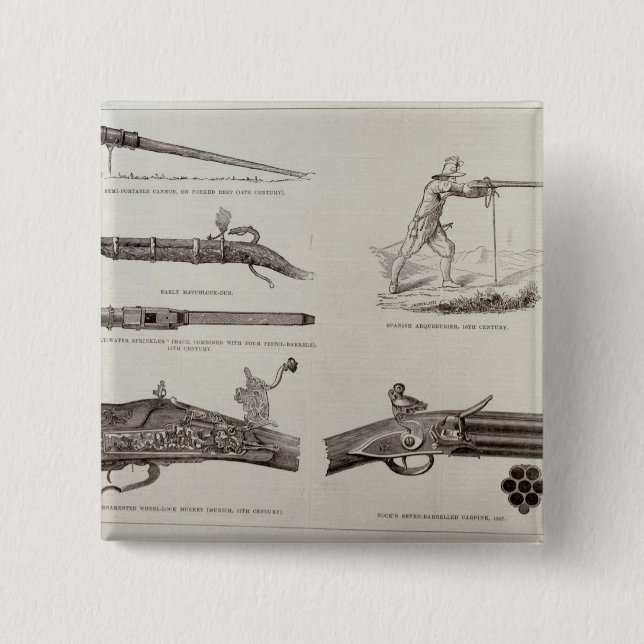 Das Gewehr und seine Entwicklung Button (Vorderseite)