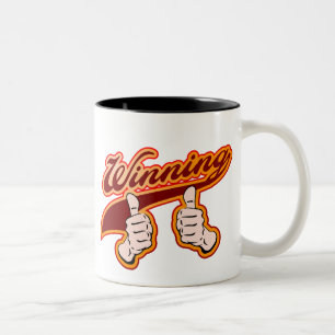 Das Gewinnen $17,95 zwei tonte Kaffee-Tasse Zweifarbige Tasse