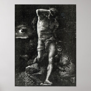 Das Gewissen oder die Augen-Sehhilfe Poster