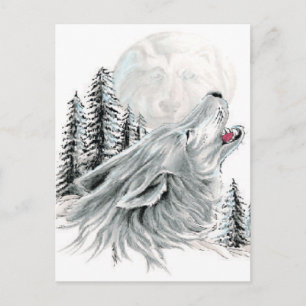 Das Gezänk auf dem Mond Postkarte