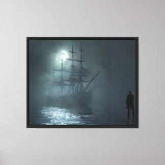 Das Ghost-Schiff Leinwanddruck