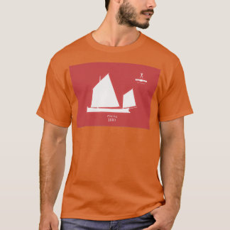 Das Gig des Piloten auf rot T-Shirt