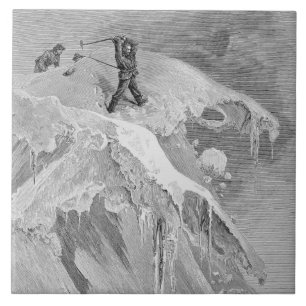 Das Gipfel des Moming Durchlaufs im Jahre 1864, Fliese