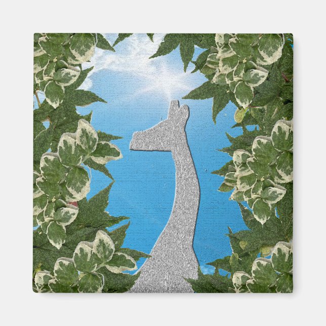 Das Giraffenmagnet Magnet (Vorne)