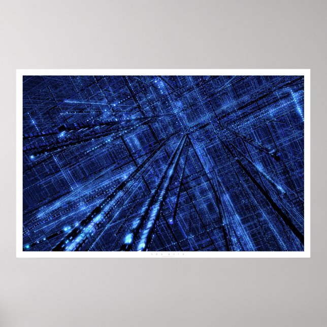 Das Gitter Poster (Vorne)