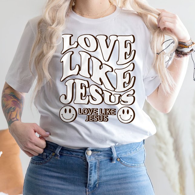 Das Glaube Shirt, Jesus Gaben, Liebe wie Jesus T - T-Shirt (Von Creator hochgeladen)