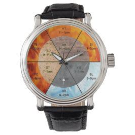 Das Gleichgewicht: Ba Gua, 8 Trigramm Yang TCM Armbanduhr