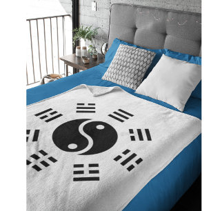 Das Gleichgewicht: Ba Gua, 8 Trigramm Yang TCM Fleecedecke