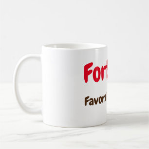 Das Glück begünstigt die fette Tasse