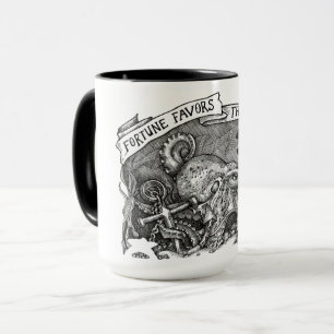 Das Glück begünstigt die vorbereiteten Tasse