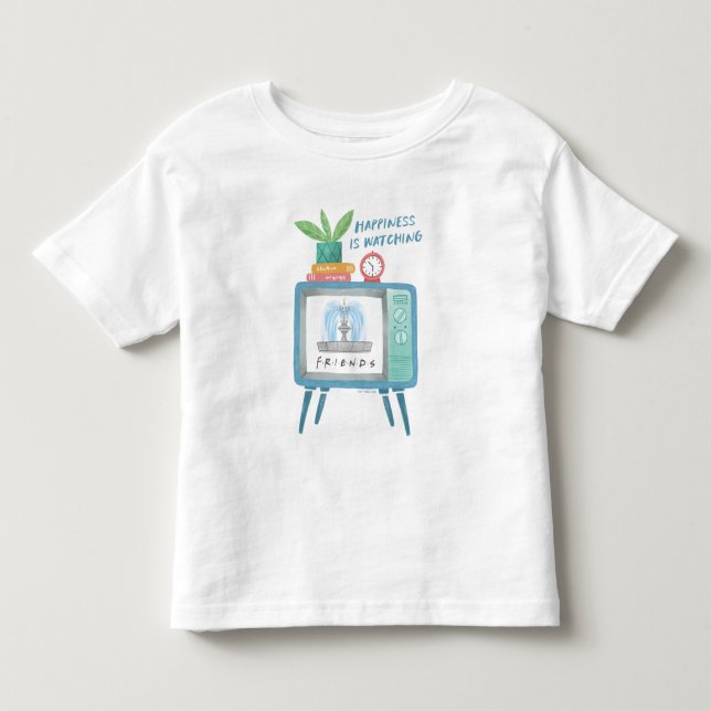 Das Glück beobachtet FRIENDS™ Kleinkind T-shirt (Vorderseite)