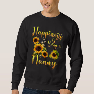 Das Glück der Frauen ist das Kindermädchen, die Bl Sweatshirt