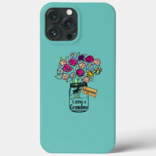 Das Glück der Frauen ist die Blume des Lebens in  Case-Mate iPhone Hülle