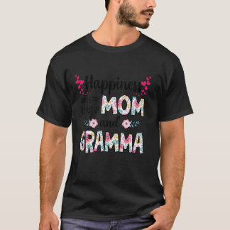 Das Glück der Frauen ist eine Mama und GRAMMA Nied T-Shirt
