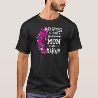 Das Glück der Frauen ist eine Mama und Mütter von  T-Shirt