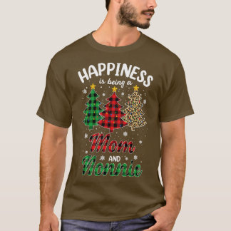 Das Glück der Frauen ist eine Mama und Nonnie Leop T-Shirt