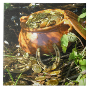 Das Glück der Iren Fliese