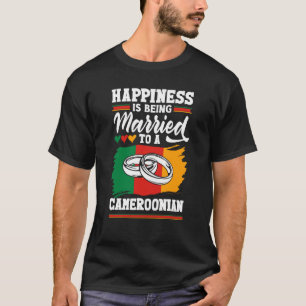 Das Glück der Kameruner Fahne ist einem Spiel Verh T-Shirt