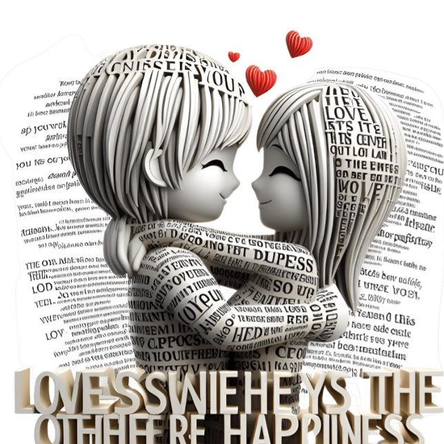 Das Glück der Liebe Sweatshirt (Von Creator hochgeladen)