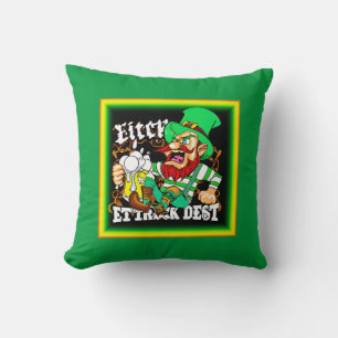 Das Glück des Irish St Patricks Day. Jetzt kaufen Kissen