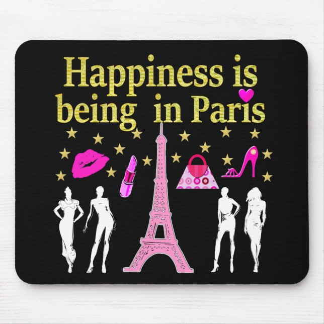 DAS GLÜCK IST IN PARIS MOUSEPAD (Vorne)