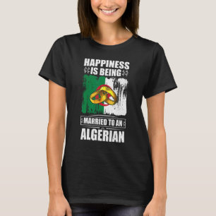 Das Glück wird einem algerischen Algerien Verheira T-Shirt