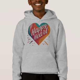 Das glückliche Herz der Kinder Hoodie