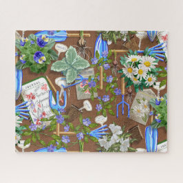 Das glückliche Puzzle von Gardener Jigsaw