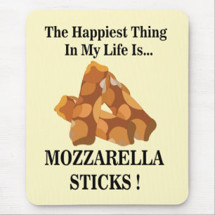 Das Glücklichste in meinem Leben sind Mozzarella S Mousepad
