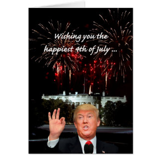 das glücklichste Juli 4. von Donald Trump