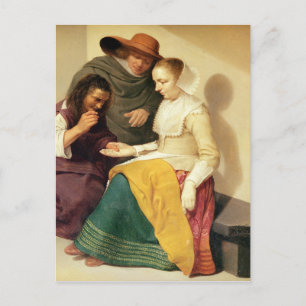 Das Glücksspiel, 1631 Postkarte