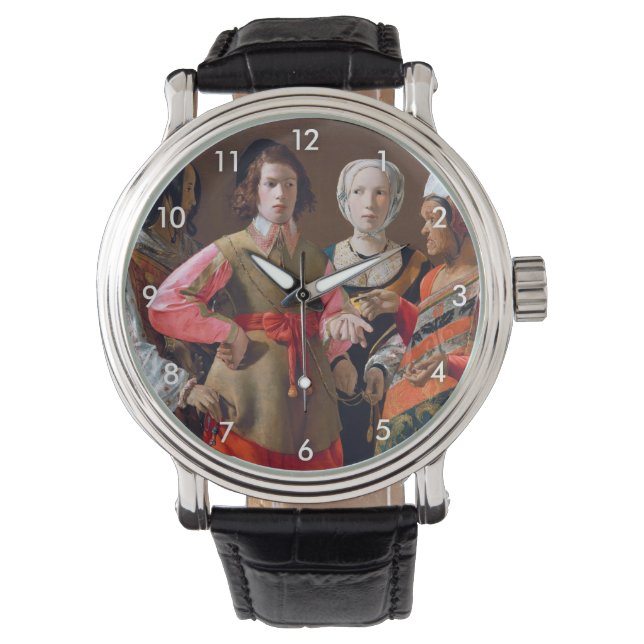 Das Glücksspiel, La Tour Armbanduhr (Vorderseite)
