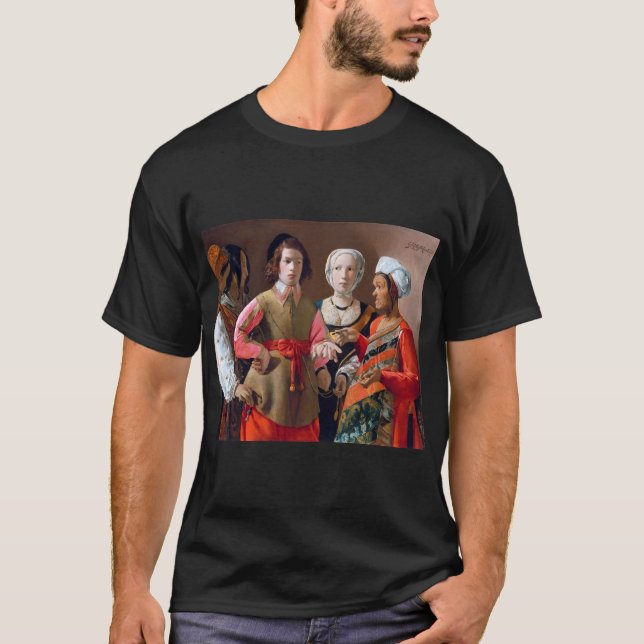 Das Glücksspiel, La Tour T-Shirt (Vorderseite)