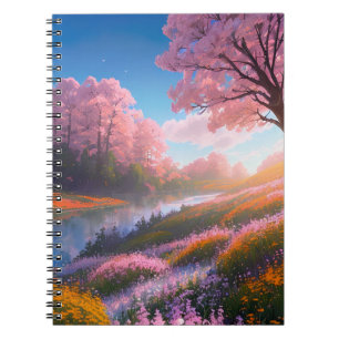 Das Glühen des Morgens Notizblock