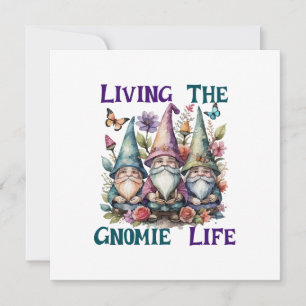 Das Gnome Leben leben Einladung
