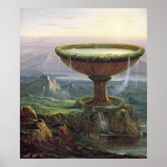 Das Goblet des Titan - Thomas Cole Poster (Vorne)