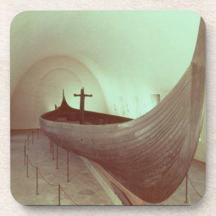 Das Gokstad longship (Holz) Untersetzer