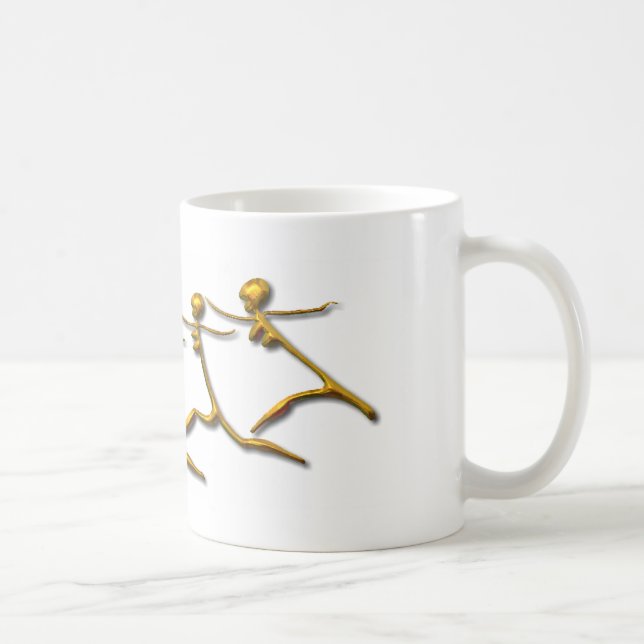 Das Gold der Frauen Kaffeetasse (Rechts)